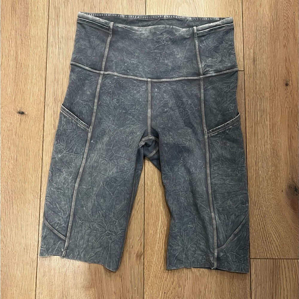 Lululemon Fast and Free High Rise Biker Shorts